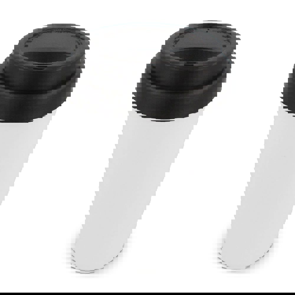 RPP Kaffeetasse Weißer Körper 250ml - weiss / schwarz