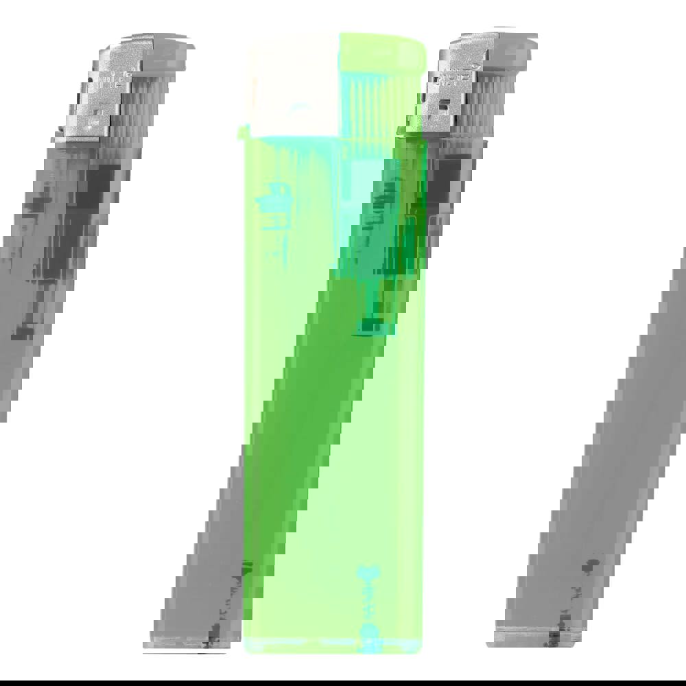 Torpedo Transparent Feuerzeug - Transparent / Hellgrün
