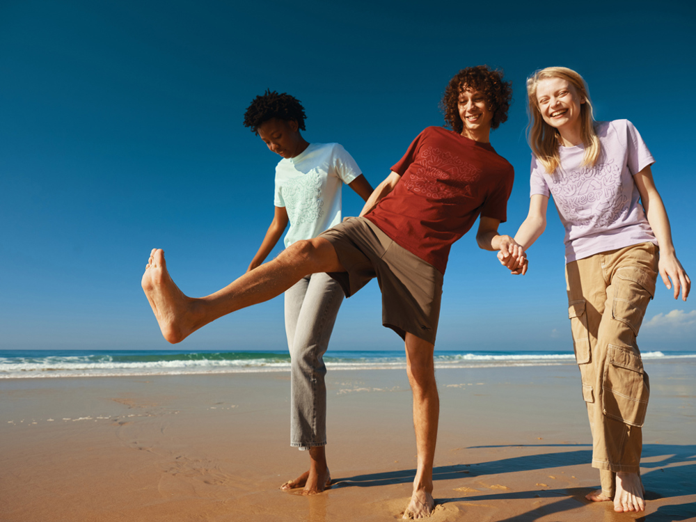 IQONIQ Brett T-Shirt aus recycelter Baumwolle