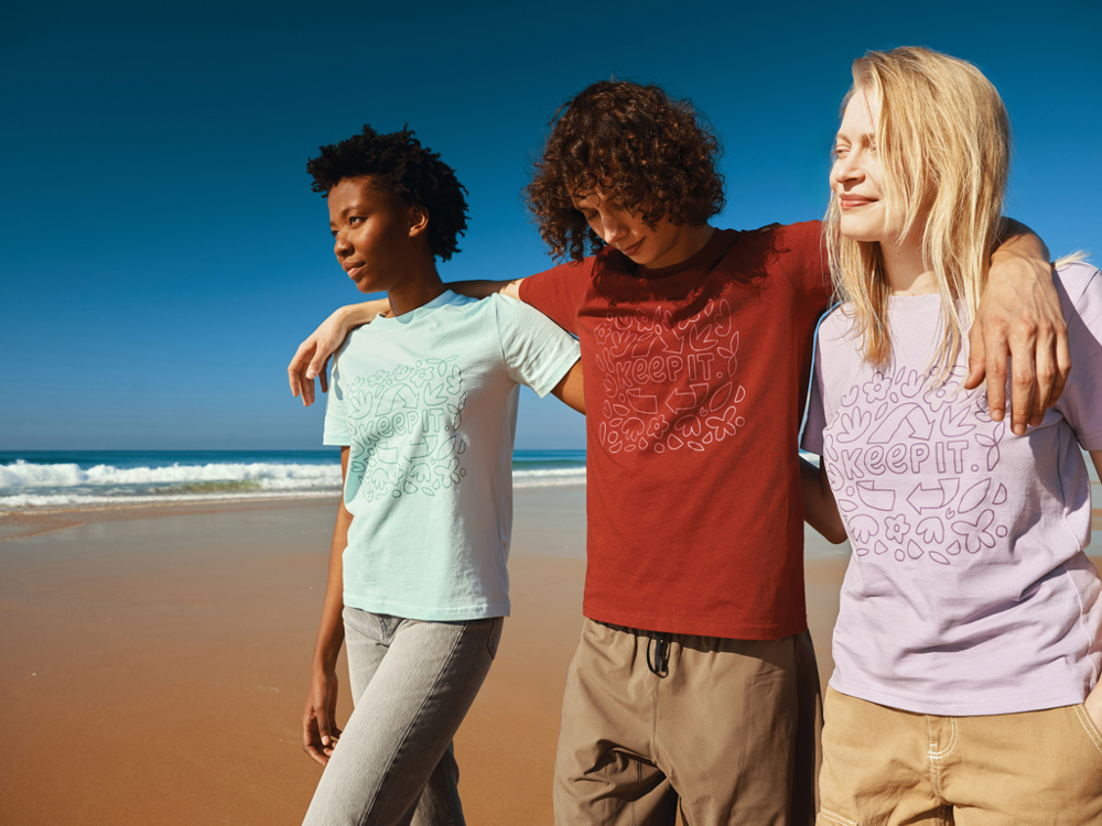 IQONIQ Brett T-Shirt aus recycelter Baumwolle