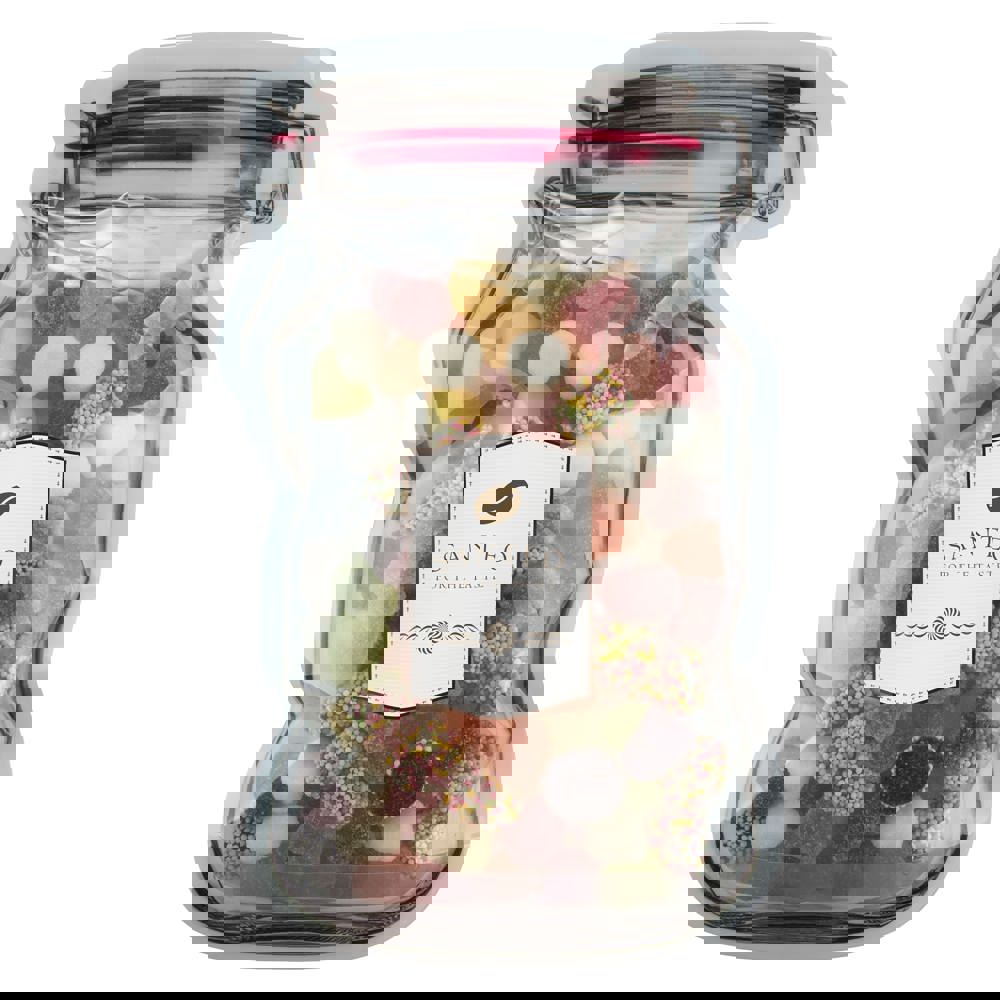 Briefkasten-"Weckglas" maxi mit Süßigkeiten