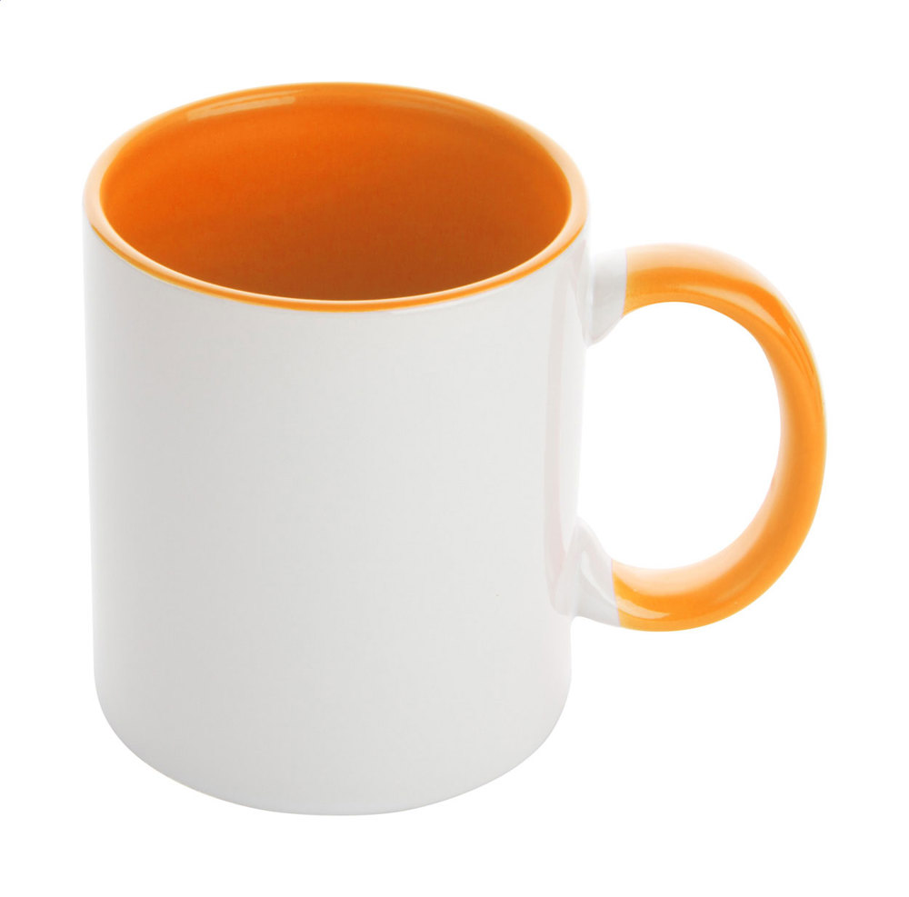 InnoColour - Tasse - orange/weiß