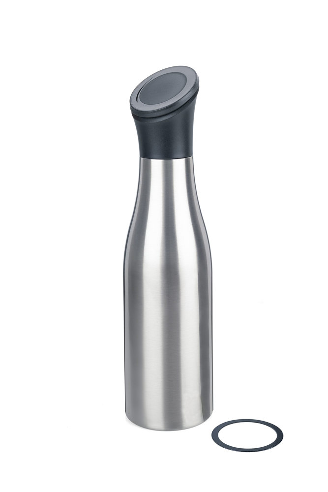 TROIKA Thermoflasche - silberfarben