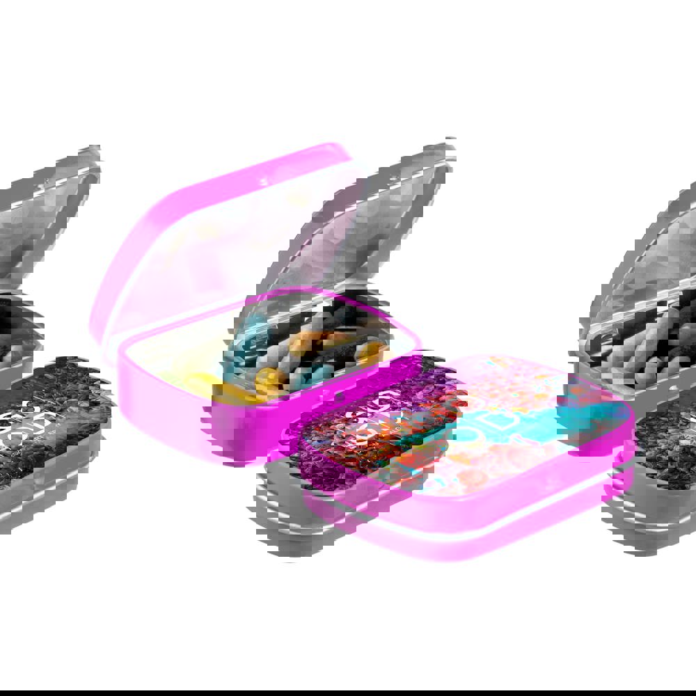 Mini Klappdeckeldose mit Süßigkeiten