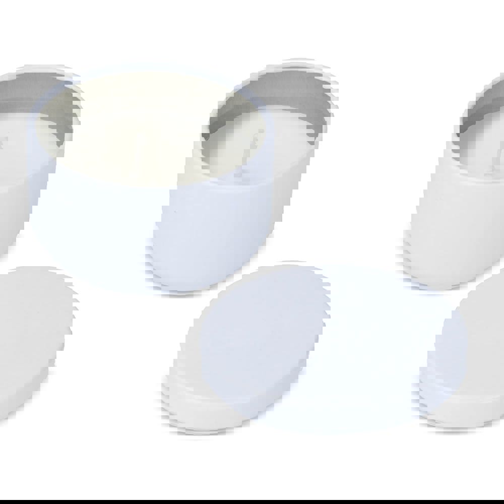 Asana unparfümierte Kerze auf Pflanzenbasis in recycelter Dose