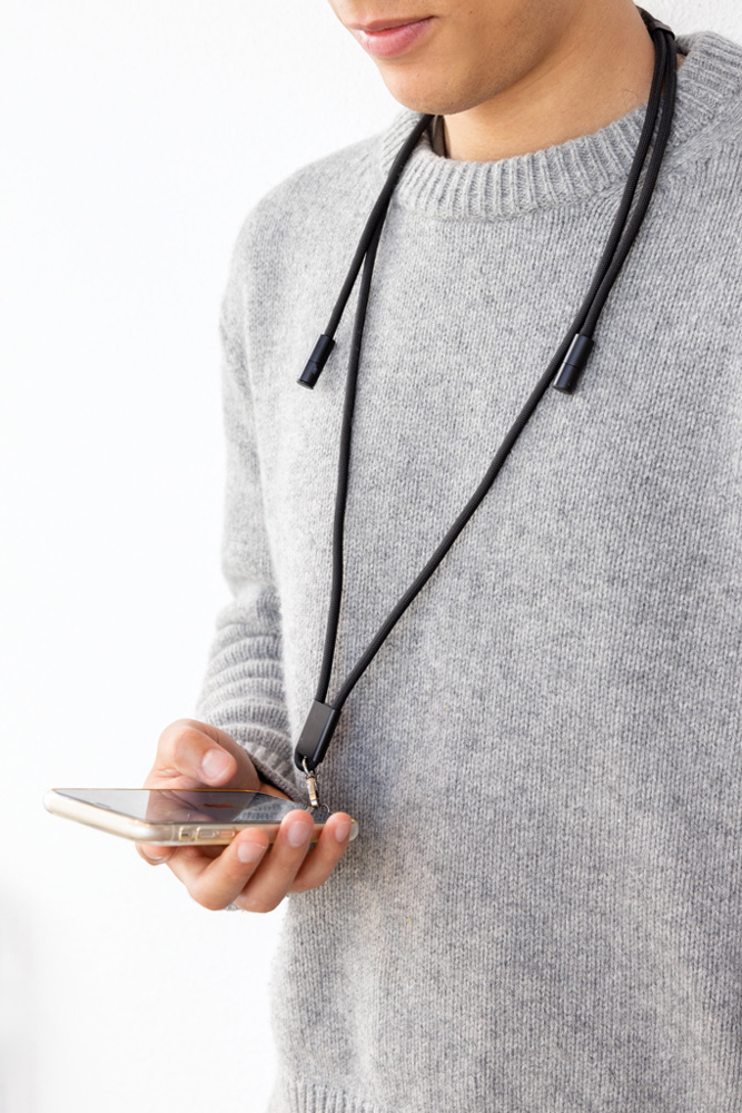 LoopAmp verstellbares 160cm 60W Telefonkabel aus RCS rPET