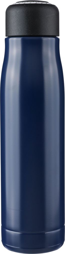 Doppelwandige Trinkflasche aus recyceltem Edelstahl (500 ml) Solene - blau