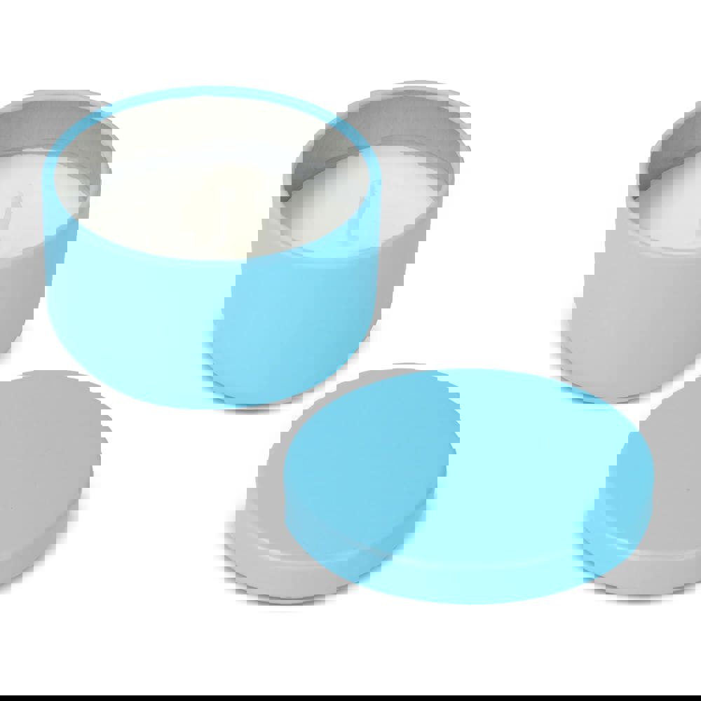 Asana unparfümierte Kerze auf Pflanzenbasis in recycelter Dose