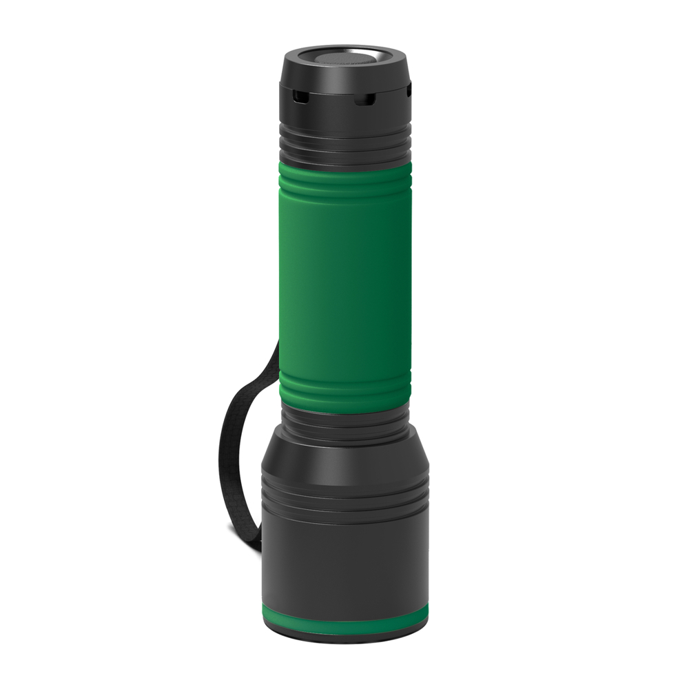 Taschenlampe REEVES-myFLASH 700 - schwarz, grün