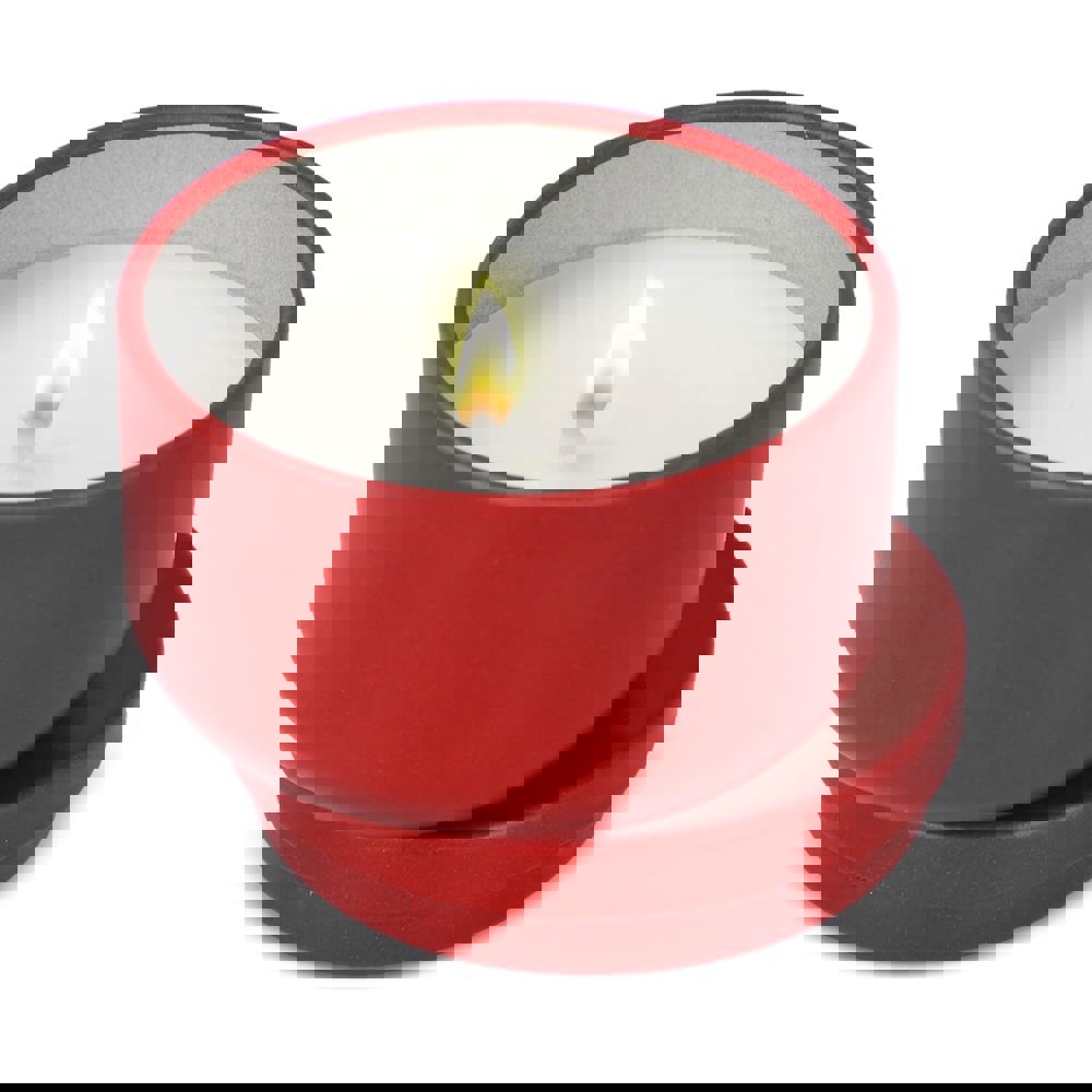 Asana unparfümierte Kerze auf Pflanzenbasis in recycelter Dose