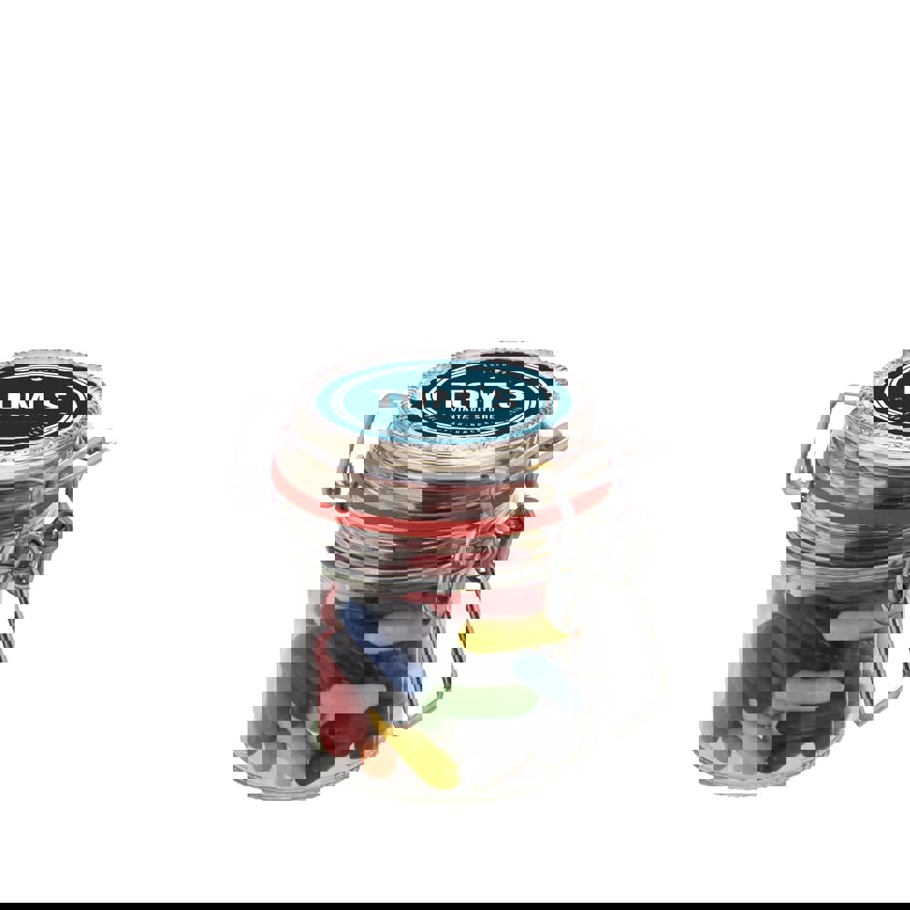 Midi Weckglas 0,25 L gefüllt mit Süßigkeiten