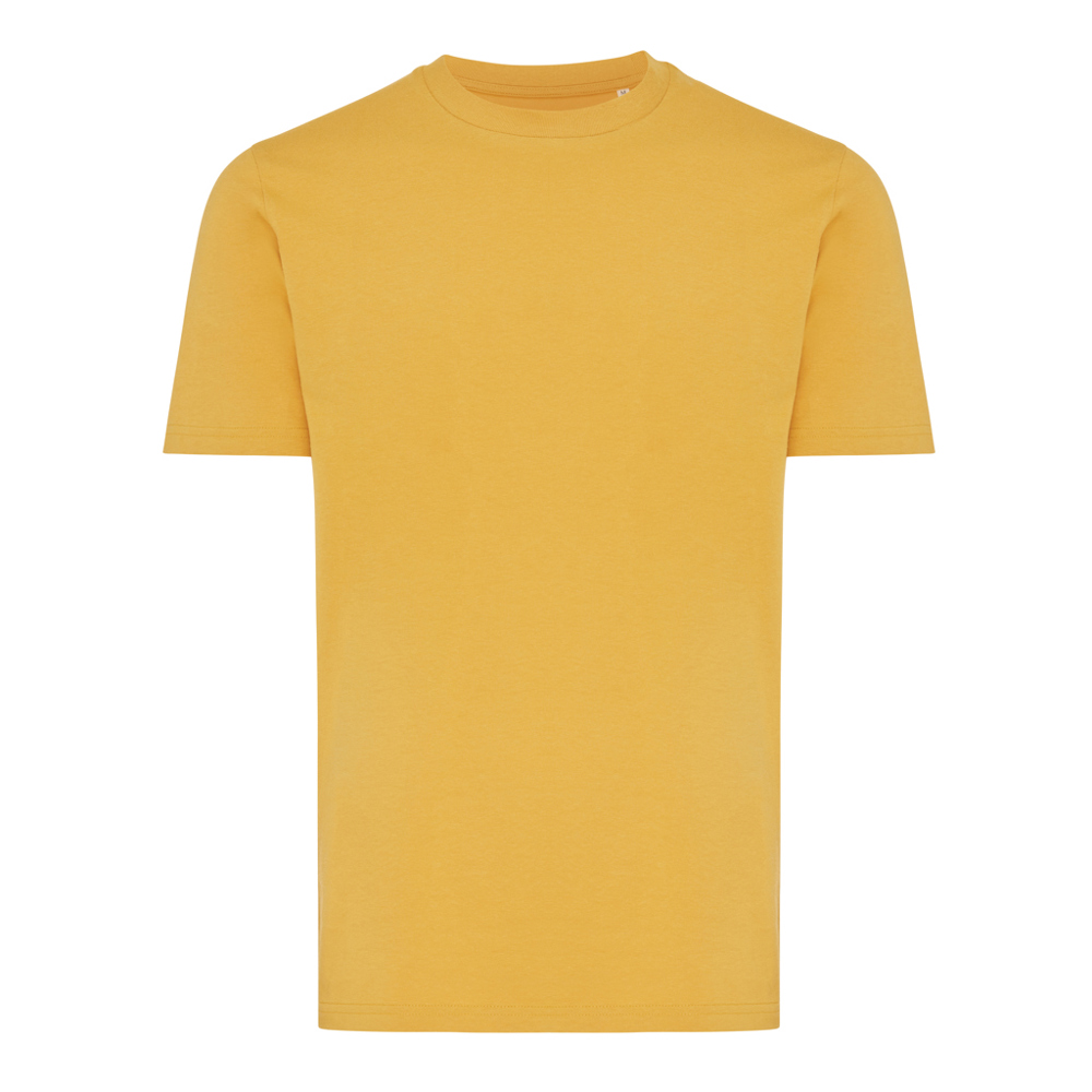 IQONIQ Brett T-Shirt aus recycelter Baumwolle - ochre yellow (± PMS 14-1041 TCX)
