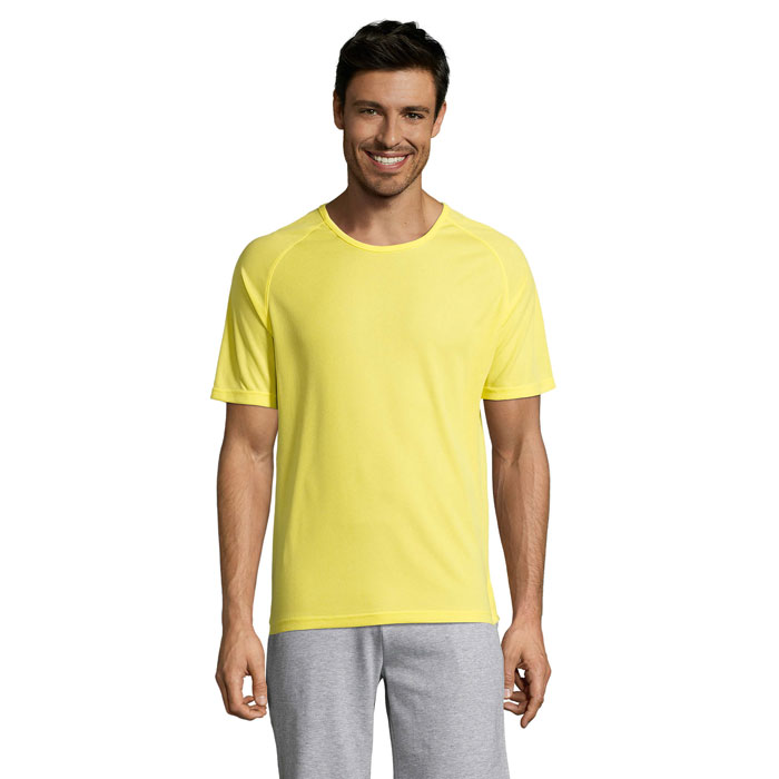 SPORTY - SPORTY MEN T-Shirt - Lemon