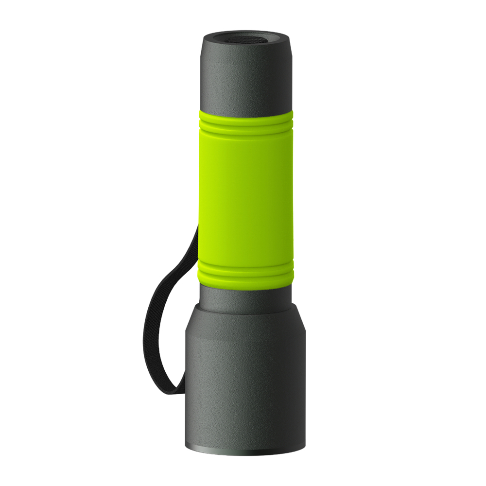 Taschenlampe REEVES-myFLASH 300 - hellgrün, anthrazit