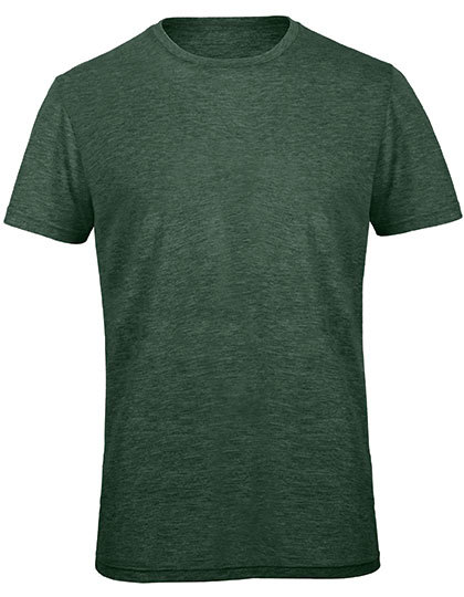 B&C BE INSPIRED - Men´s Triblend T-Shirt - Heather Forest
