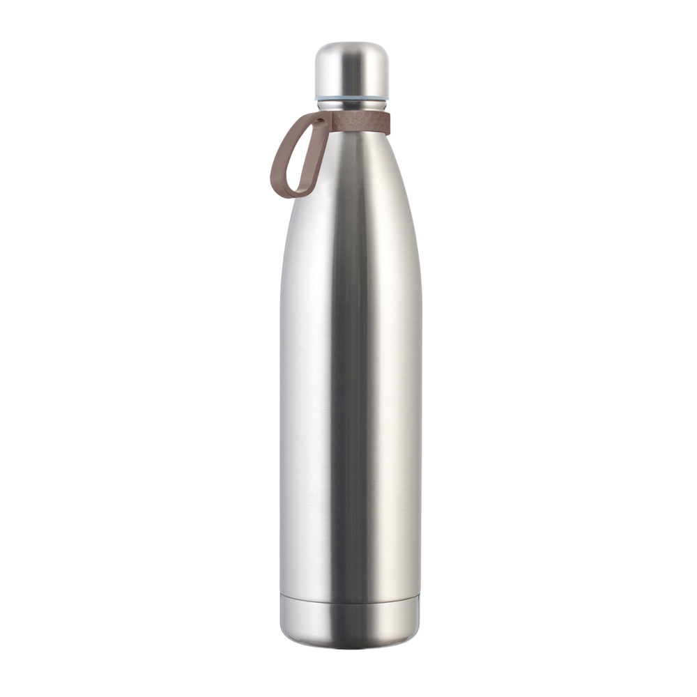 Thermotrinkflasche RETUMBLER-NIZZA XXL - braun, silber