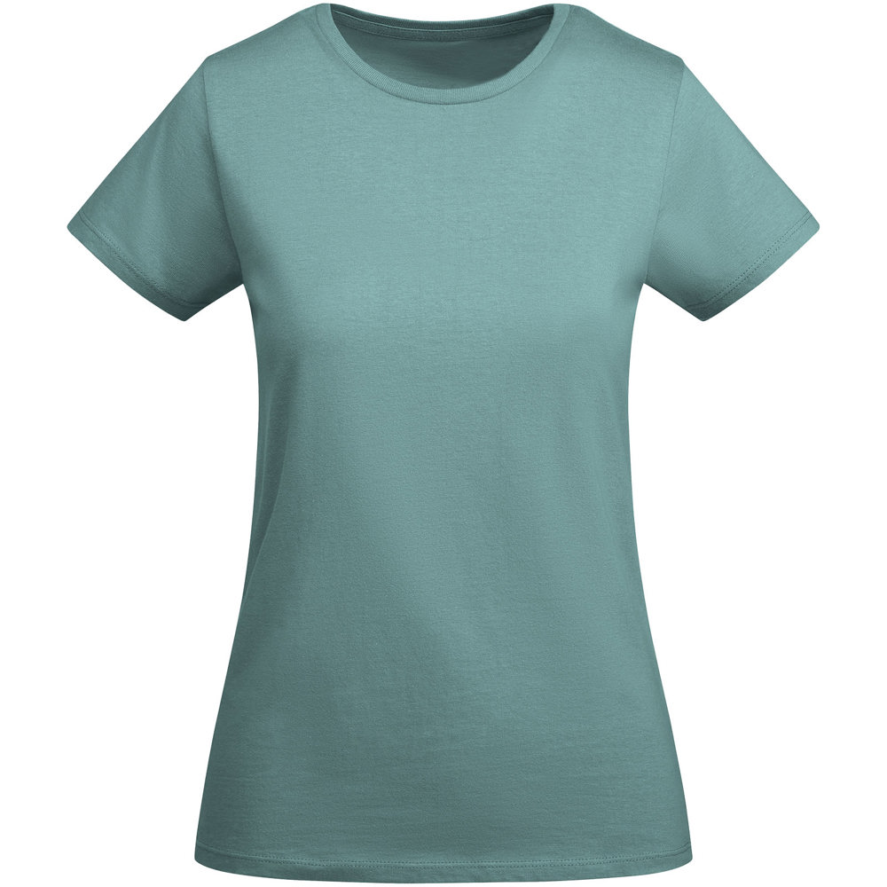 Breda T-Shirt aus Bio-Baumwolle für Damen - dusty blau