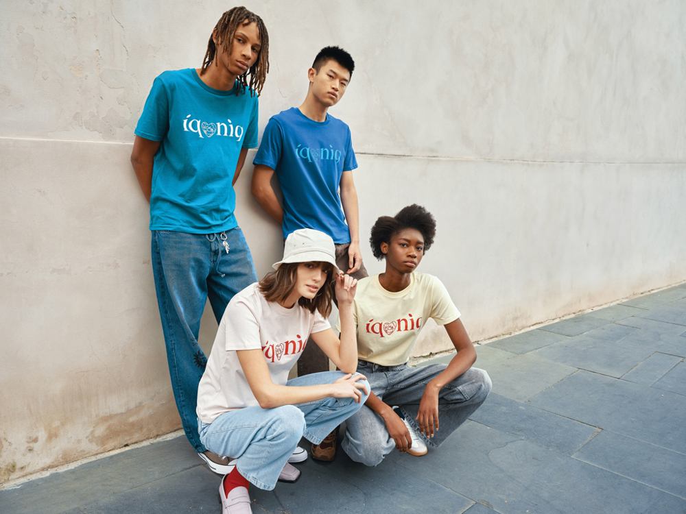 IQONIQ Brett T-Shirt aus recycelter Baumwolle