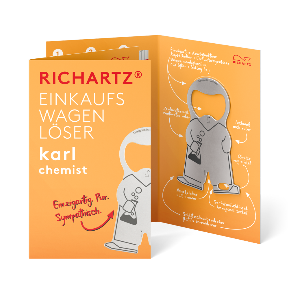 RICHARTZ® EINKAUFSWAGENLÖSER karl chemist