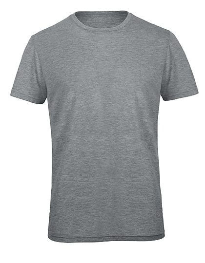 B&C BE INSPIRED - Men´s Triblend T-Shirt - Heather Light Grey