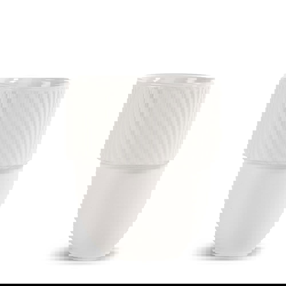 Sagaform Inka Tasse 270ml - Weiss