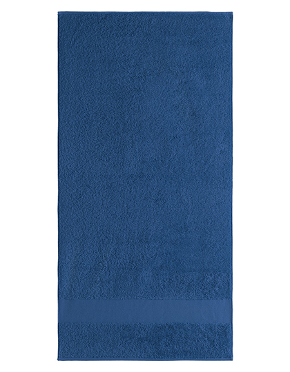 L-merch - First Class Handtuch - navy