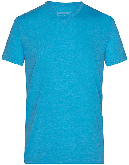 Daiber - Men´s Heather T-Shirt - Turquoise Melange