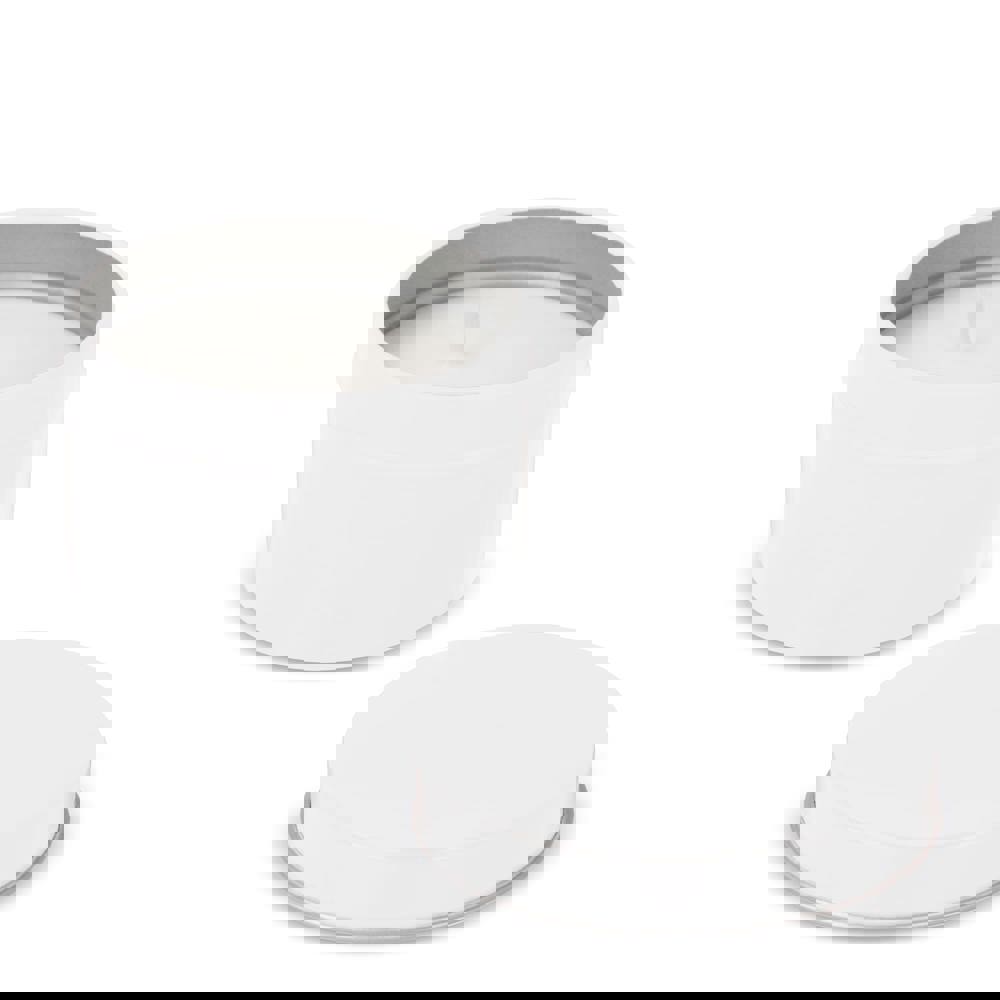 Kirtan-Duftkerze auf Pflanzenbasis in großer recycelter Dose