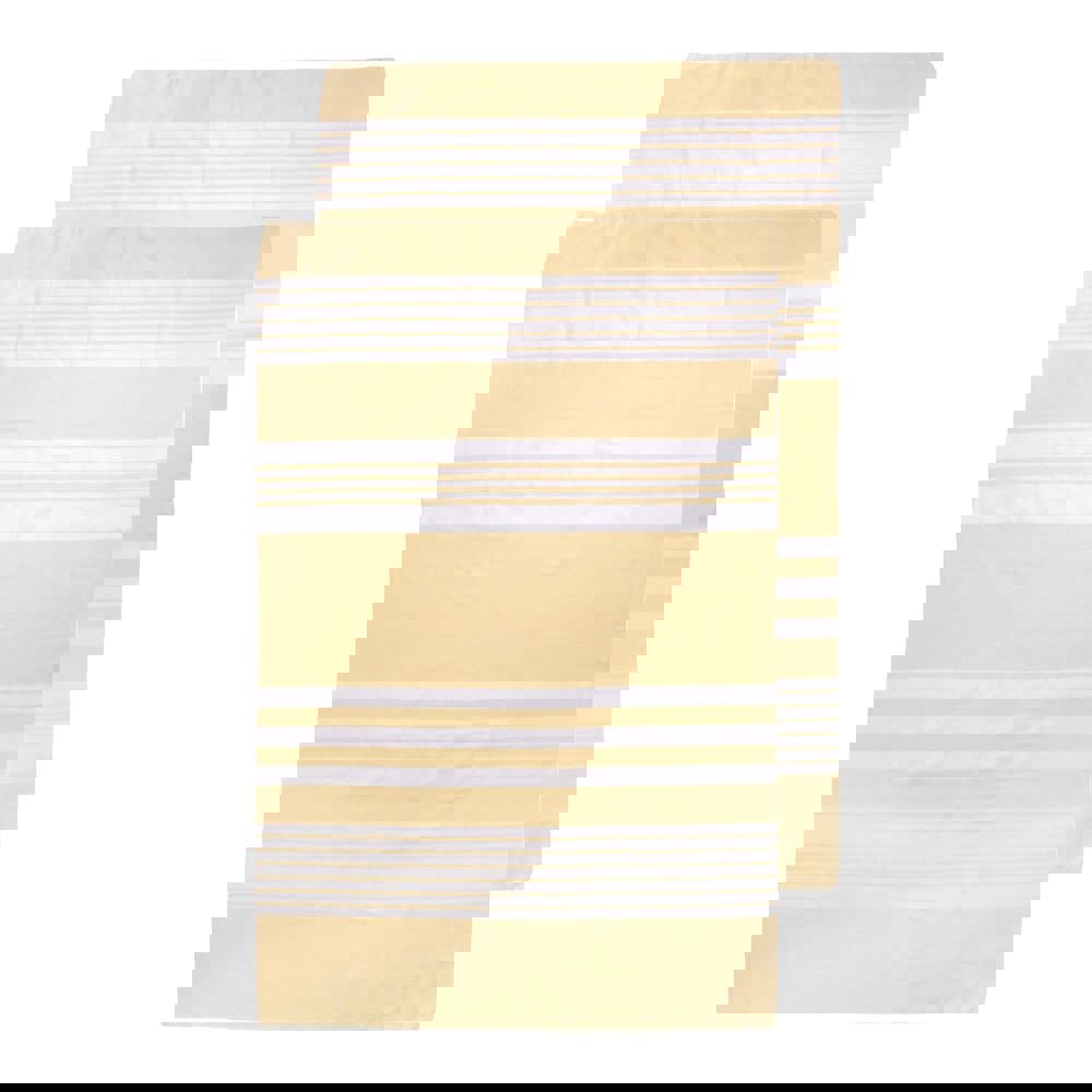 Sagaform Ella hamam Handtuch 2er-Pack 50x70cm - gelb