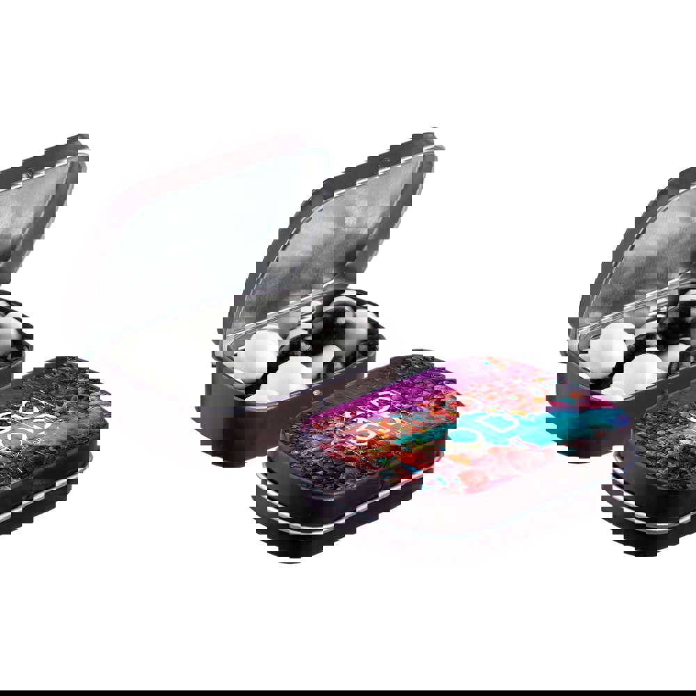 Mini Klappdeckeldose mit Süßigkeiten - Braun