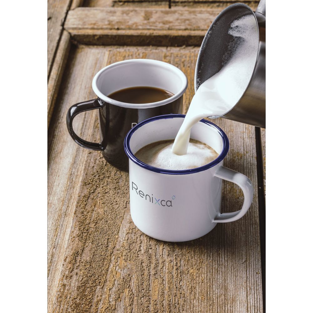 Retro Emaille Tasse 350 ml