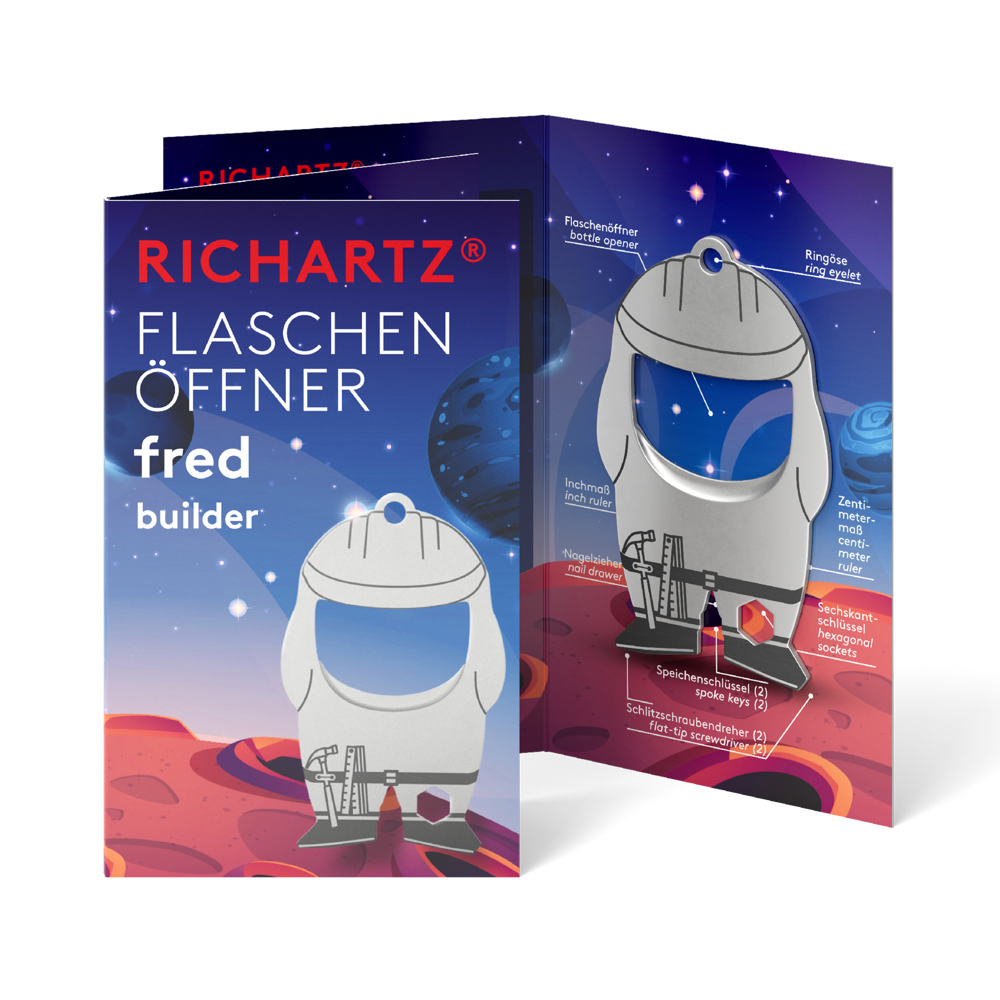 RICHARTZ® FLASCHENÖFFNER fred builder