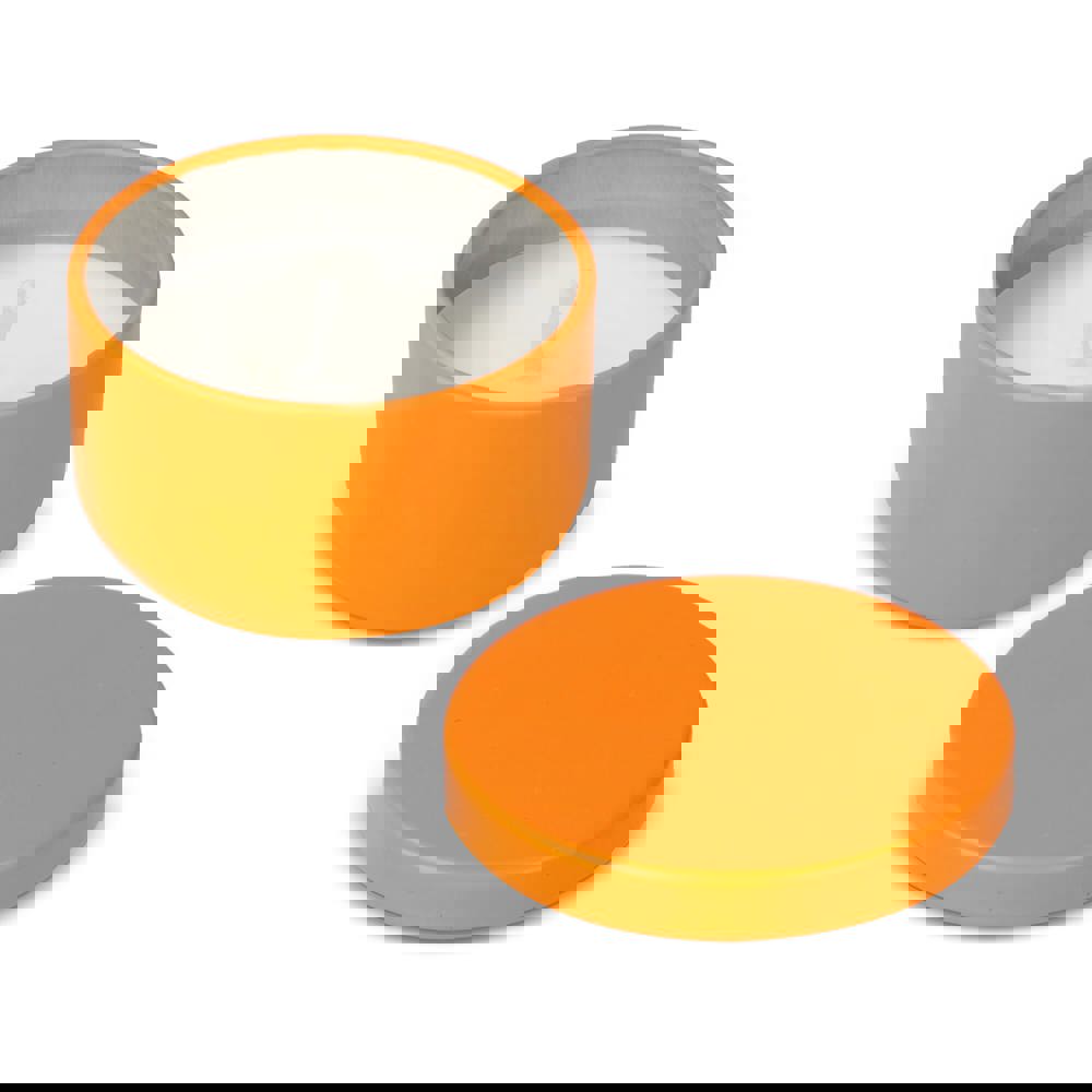 Asana unparfümierte Kerze auf Pflanzenbasis in recycelter Dose