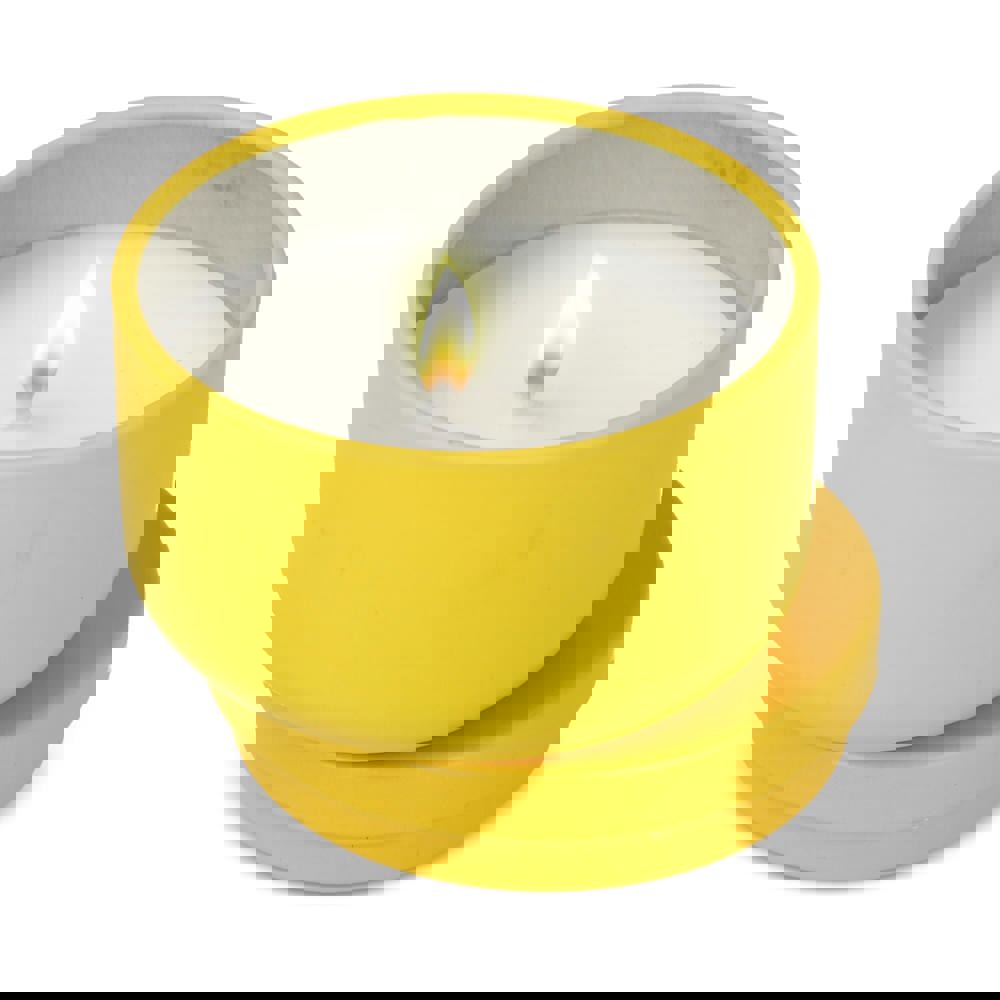 Asana unparfümierte Kerze auf Pflanzenbasis in recycelter Dose