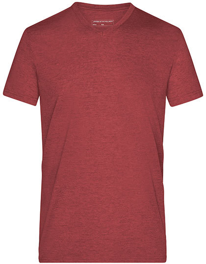 Daiber - Men´s Heather T-Shirt - Wine Melange
