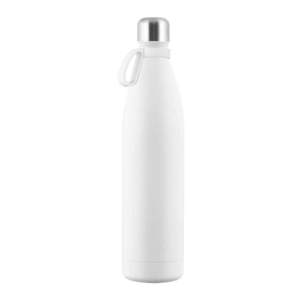 Thermotrinkflasche RETUMBLER-NIZZA XXL - weiß, silber