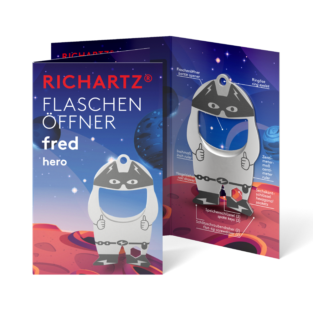 RICHARTZ® FLASCHENÖFFNER fred hero