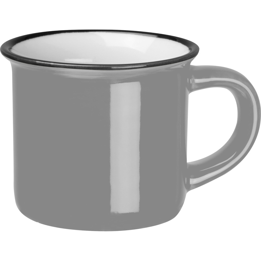 Espressotasse, 60ml - Silbergrau