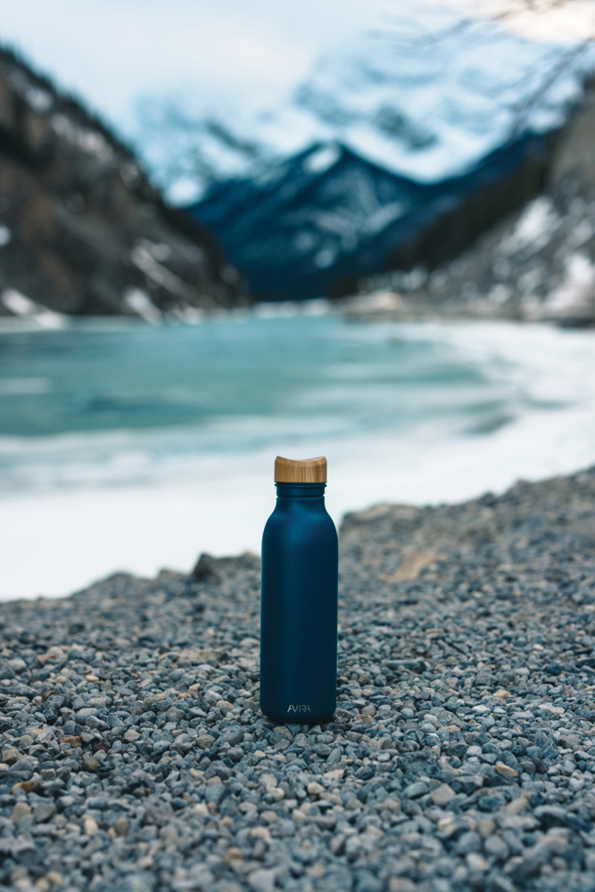 Avira Alcor 600ml Wasserflasche aus RCS rec. Stainless-Steel