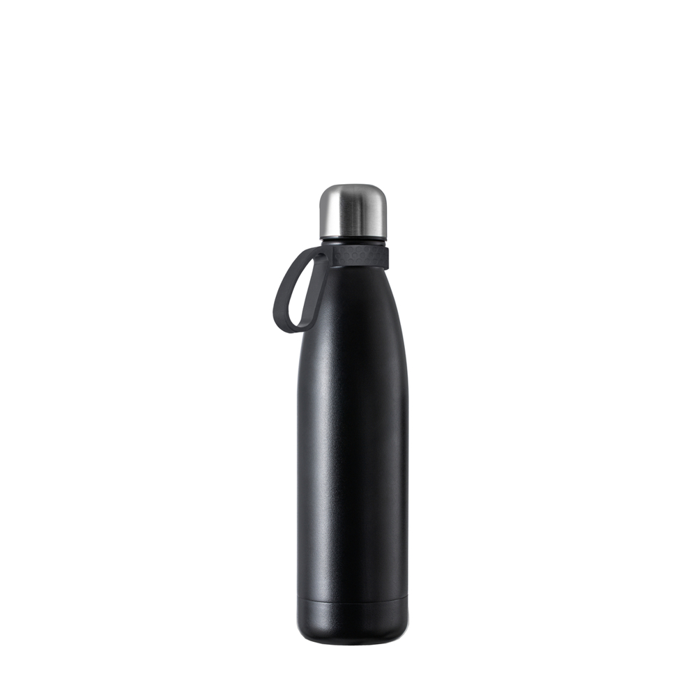 Thermotrinkflasche RETUMBLER-NIZZA - schwarz, silber, dunkelgrau