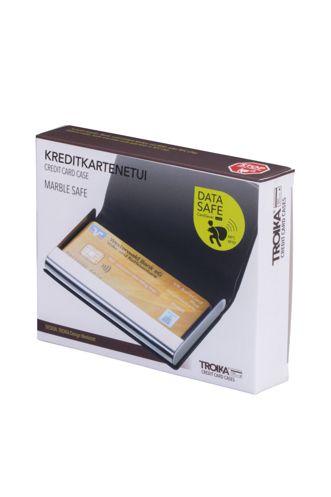 TROIKA Kreditkartenetui MARBLE SAFE