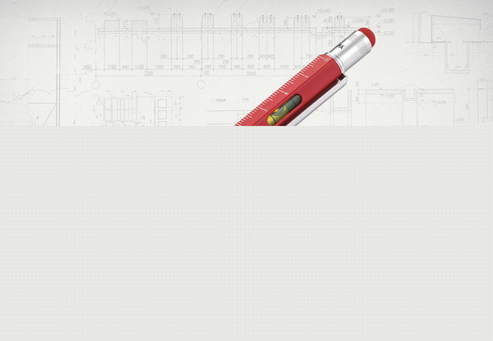 TROIKA Multitasking-Kugelschreiber CONSTRUCTION