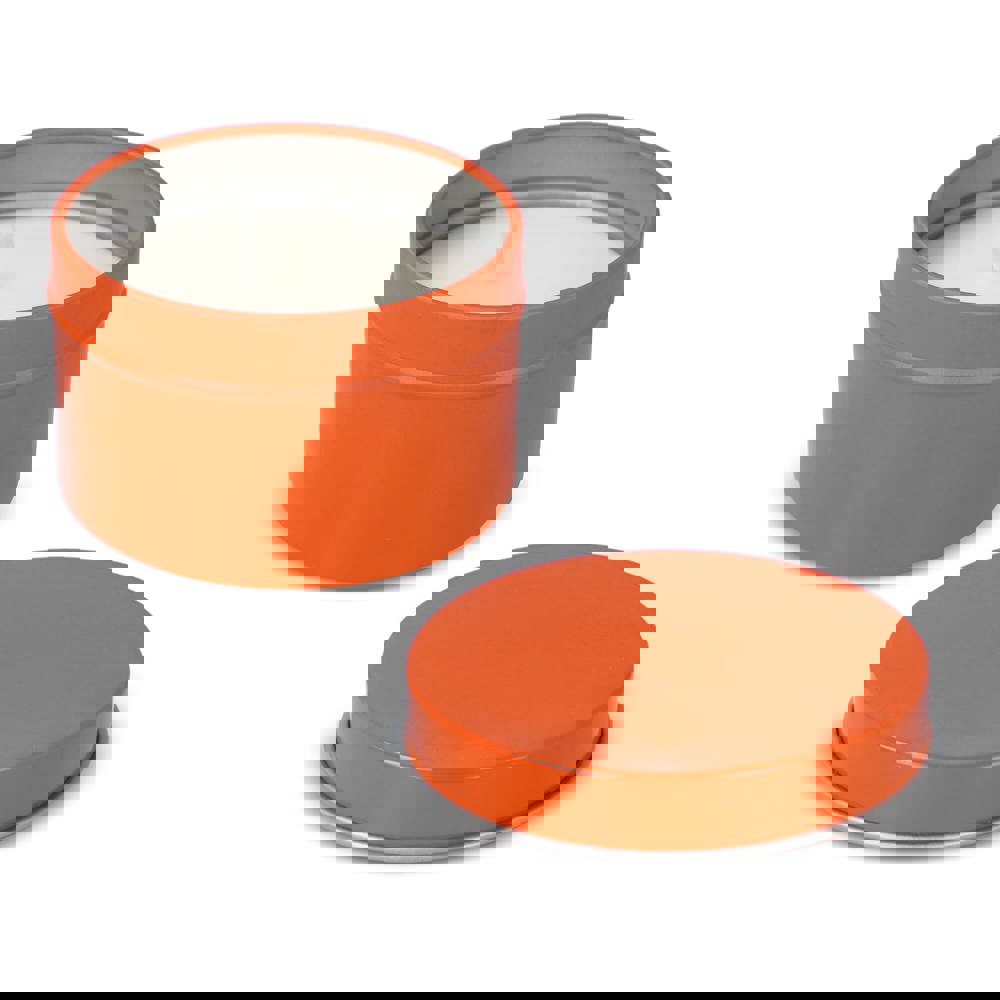 Kirtan-Duftkerze auf Pflanzenbasis in großer recycelter Dose