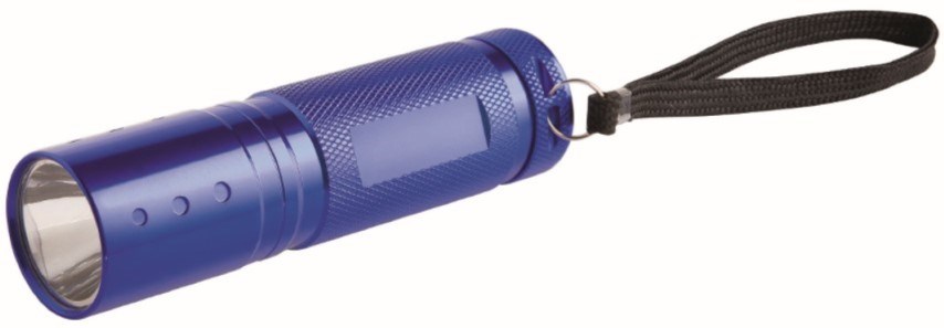 Metmaxx® LED MegaBeam Taschenlampe "GoRed3Watt" - blau