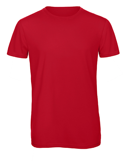 B&C BE INSPIRED - Men´s Triblend T-Shirt - Red