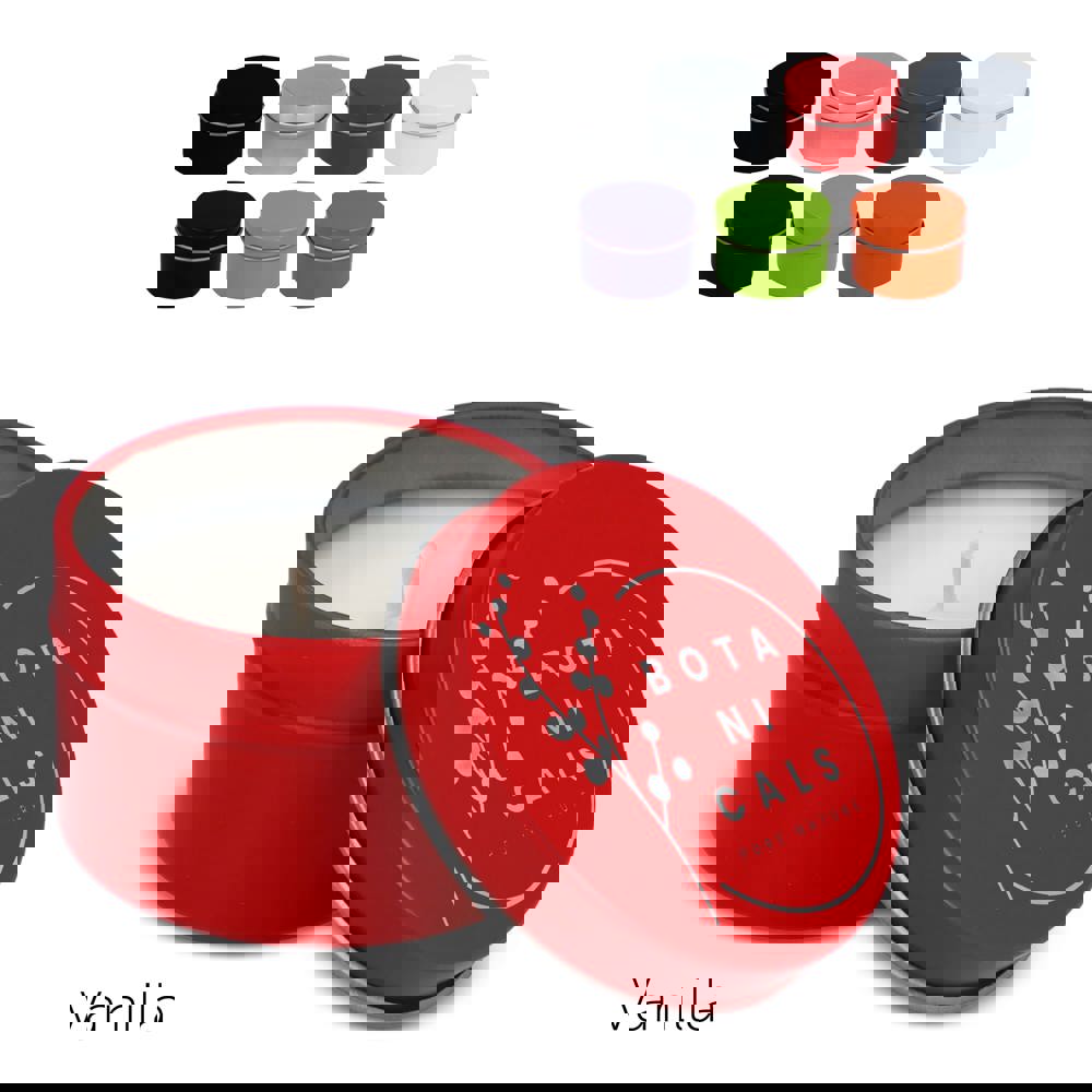 Dhyana-Duftkerze auf Pflanzenbasis in recycelter Dose