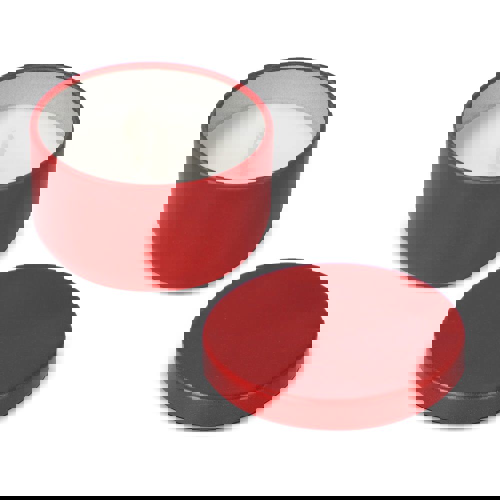 Asana unparfümierte Kerze auf Pflanzenbasis in recycelter Dose